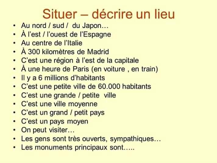 Décrire un lieu السنة الخامسة إبتدائي, السنة السادسة إبتدائي  موقع قراية